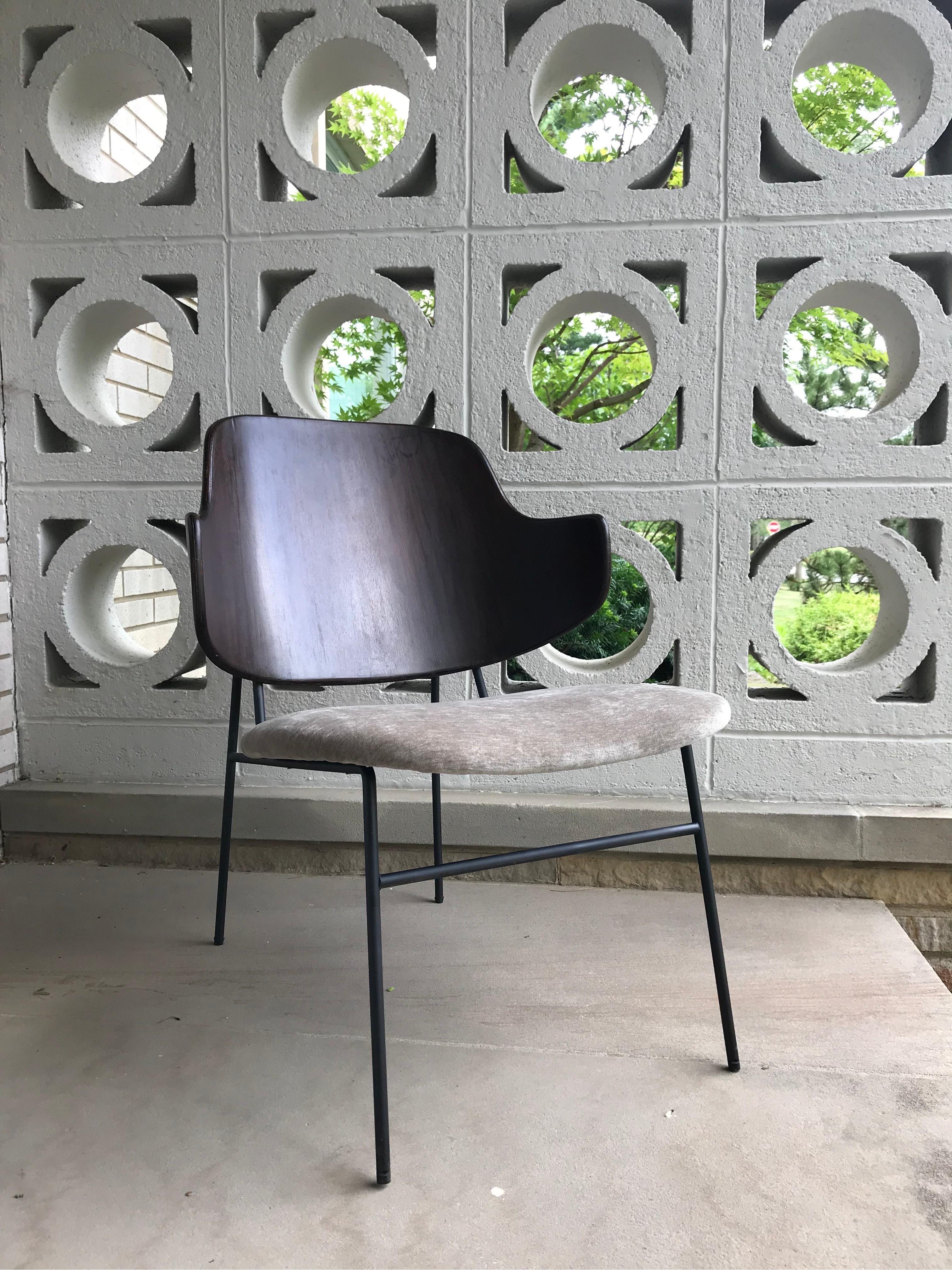 Scandinavian Modern Danish Modern Ib Kofod Larsen Penguin Lounge Chair