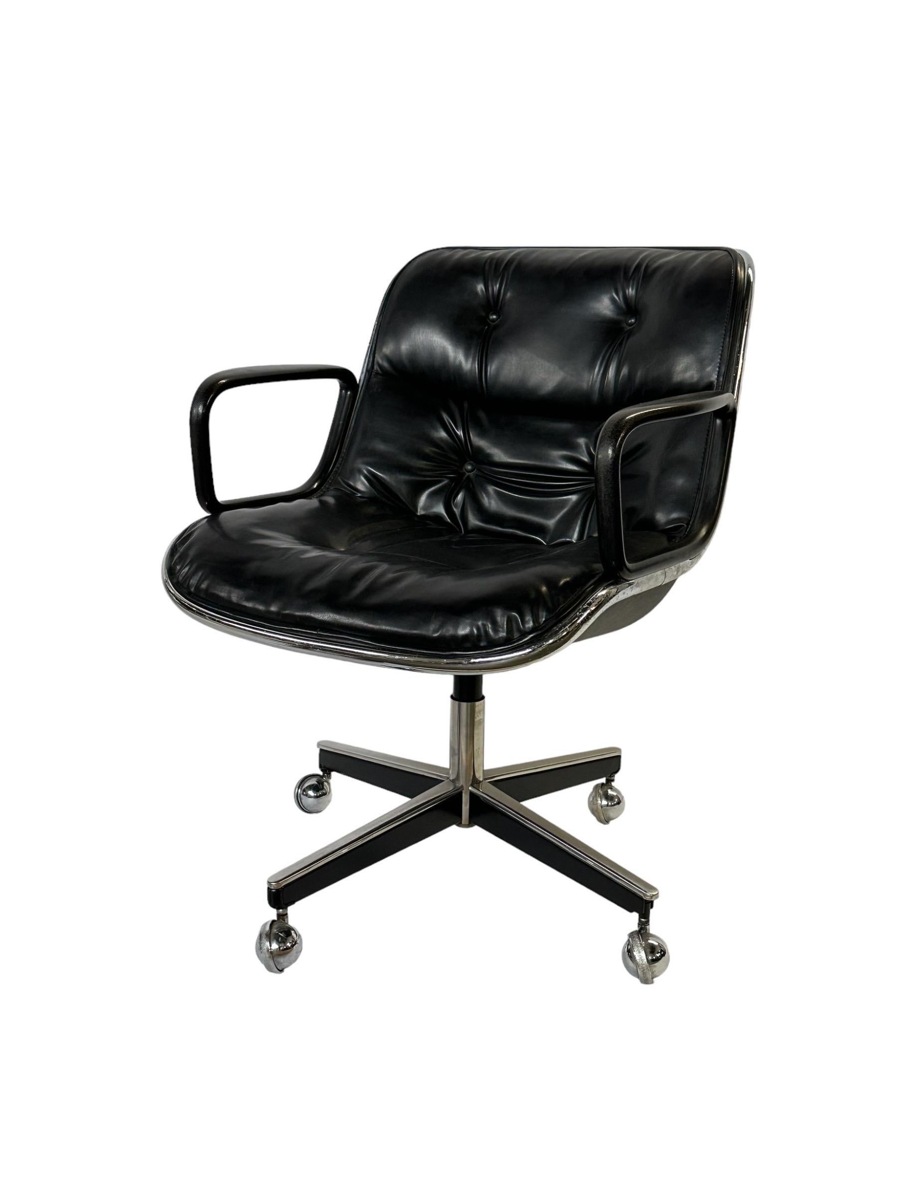 American Charles Pollock Desk Chair for Knoll