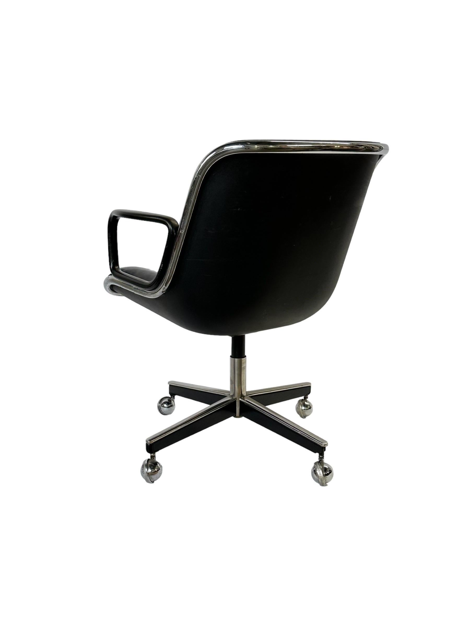 Metal Charles Pollock Desk Chair for Knoll
