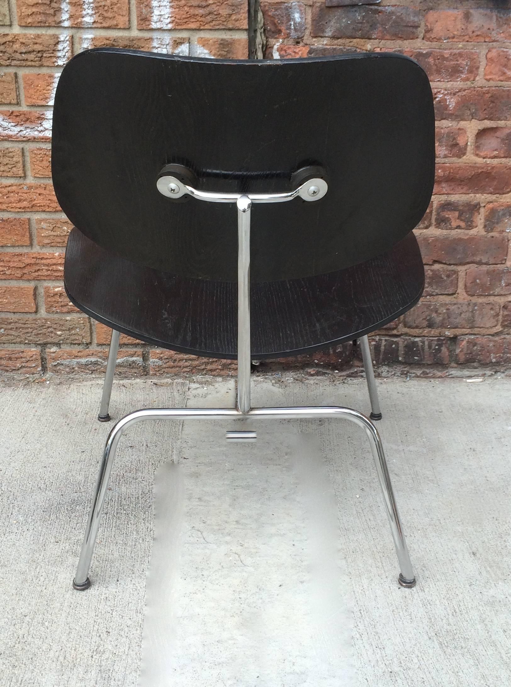 American Perfect Eames Evans Black Aniline LCM Chair