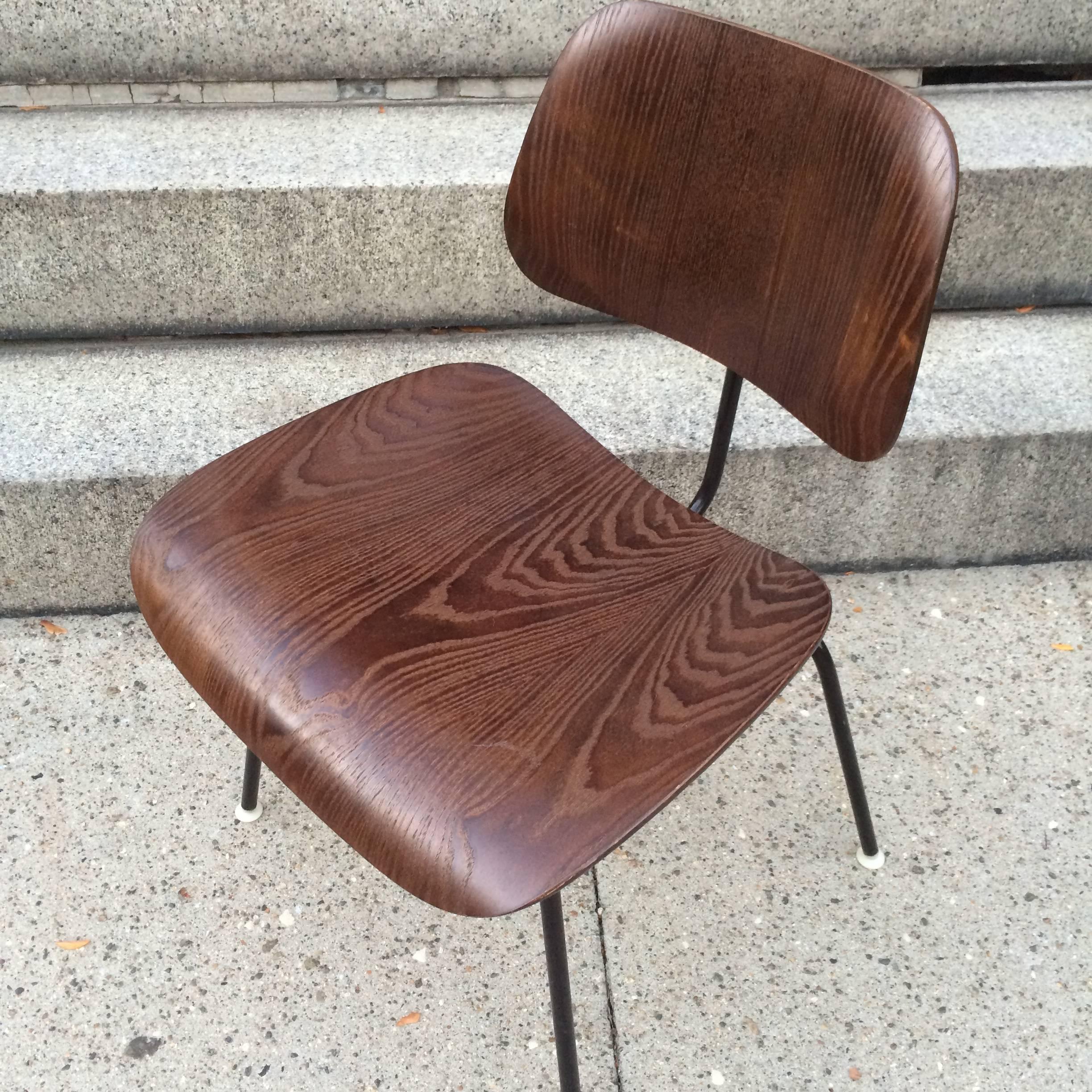 herman miller wooden chairs