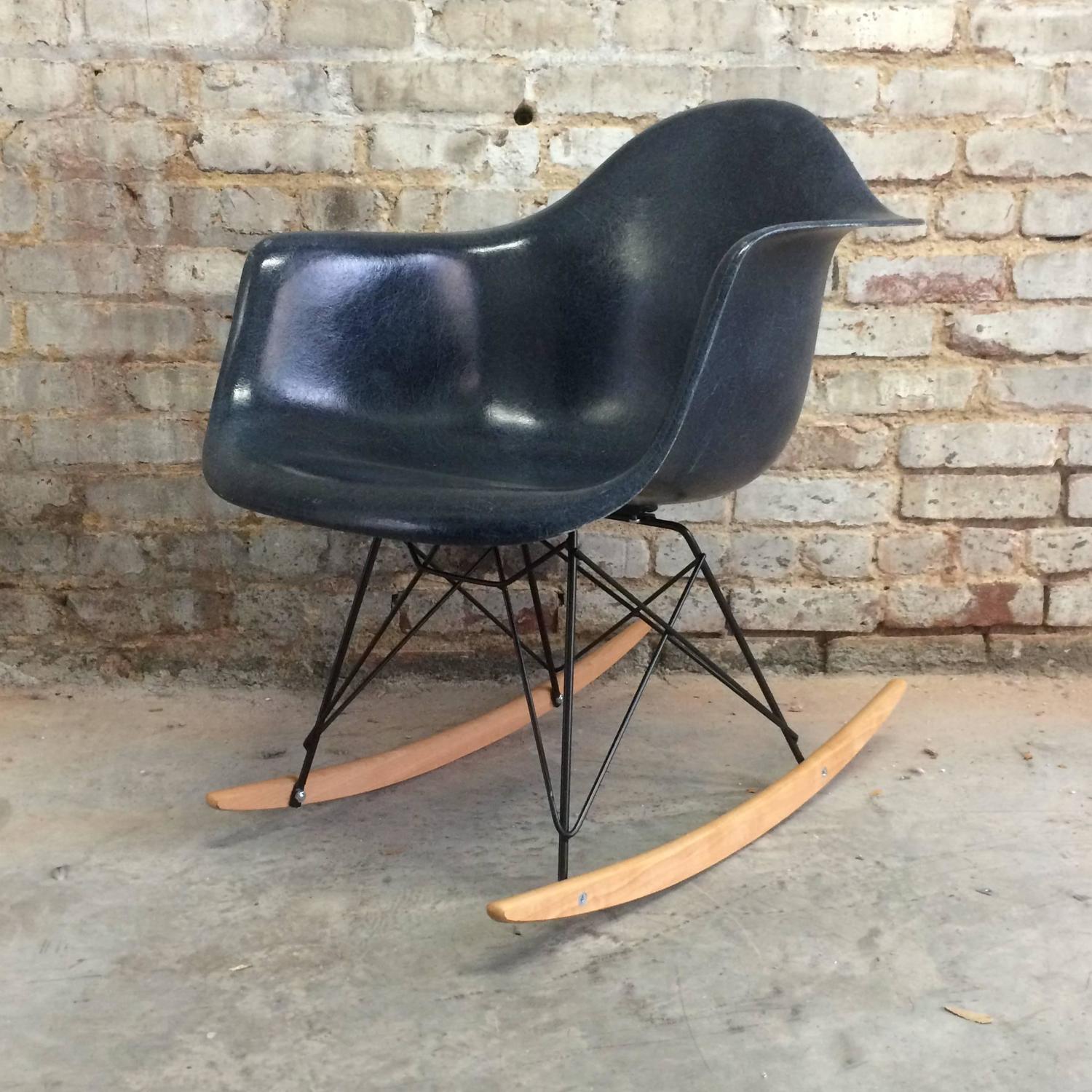 Navy Blue Herman Miller Eames RAR For Sale at 1stdibs