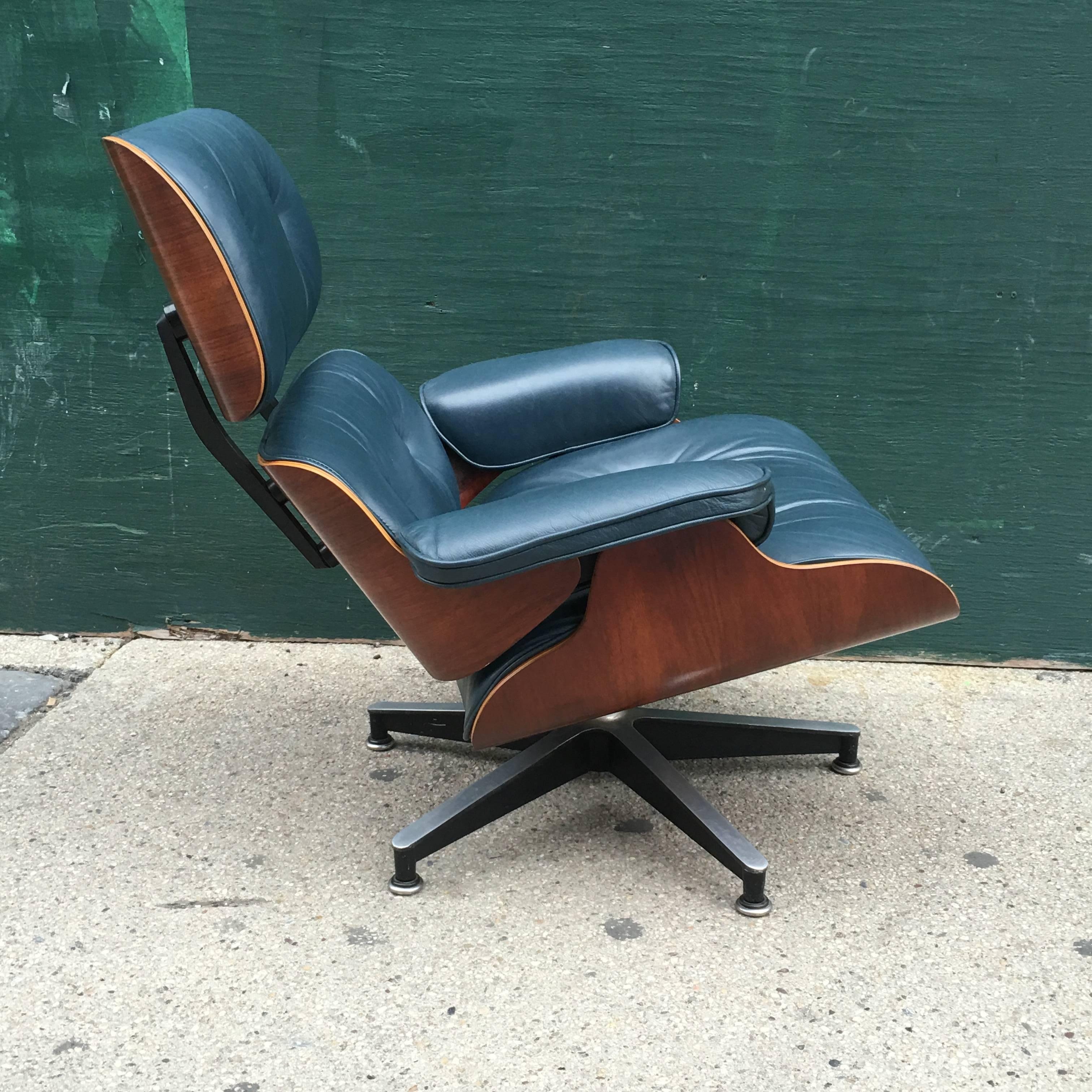 navy eames chair