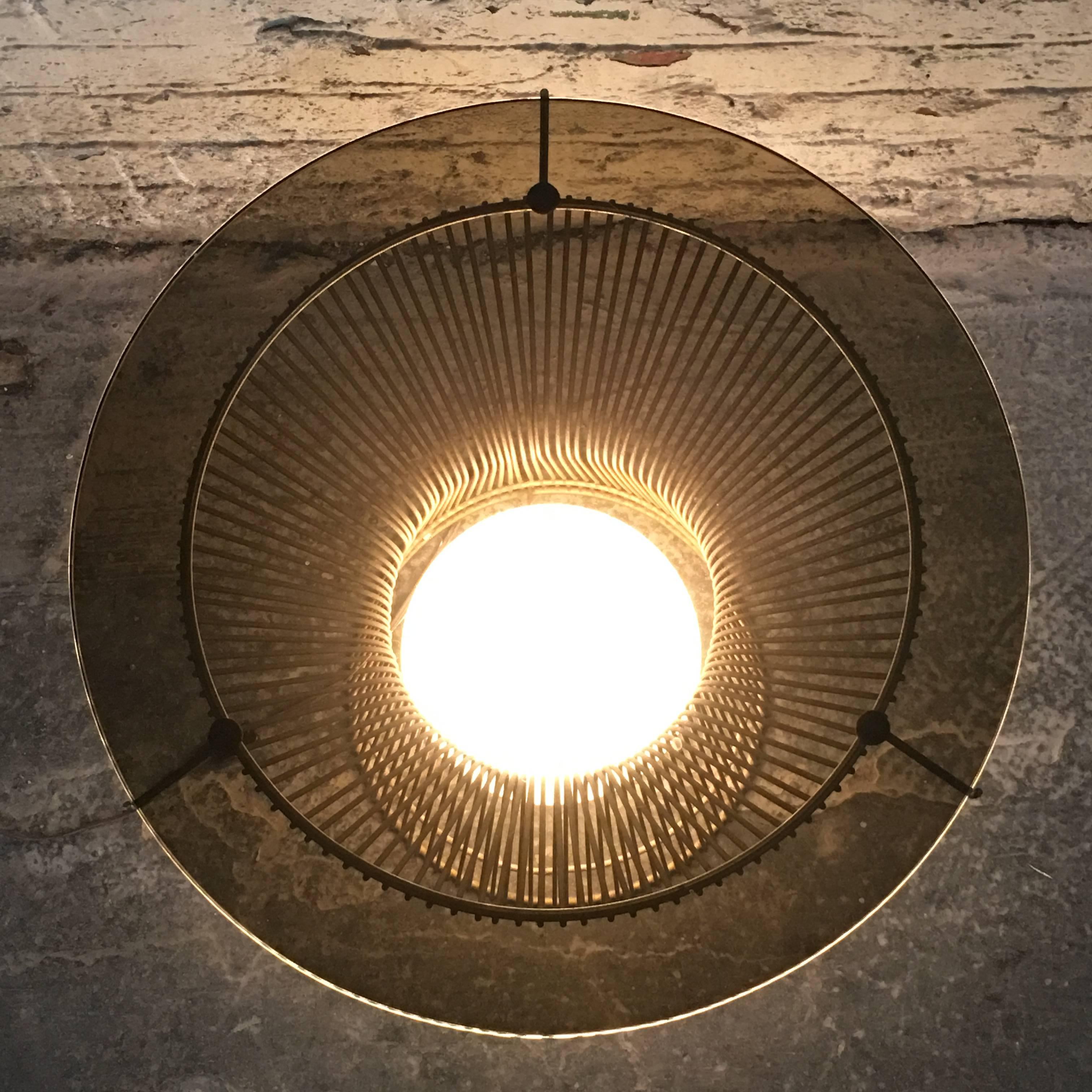 Mid-Century Modern Laurel Lamp End/Side Table in Style of Warren Platner