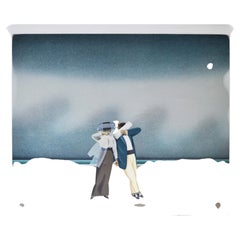 Limited Edition "The Caught Lovers" Lithograph by Jan Balet