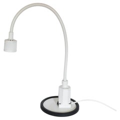 Vintage White Sunnex Gooseneck Desk Lamp