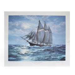 Artist Proof The Rouse Simmons "Christmas Tree Schooner" Offset Lithograph by Ch