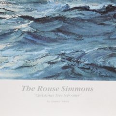 Artist Proof The Rouse Simmons "Christmas Tree Schooner" Offset Lithograph by Ch