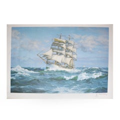 Limited Edition "The Danmark" Print by Charles Vickery