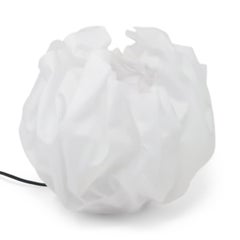 1990s Postmodern Crinkle Lamp by Lyn Godley and Lloyd Schwan for Godley-Schwan
