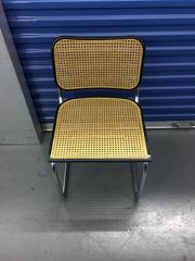 Eight Marcel Breuer Cesca Dining Chairs
