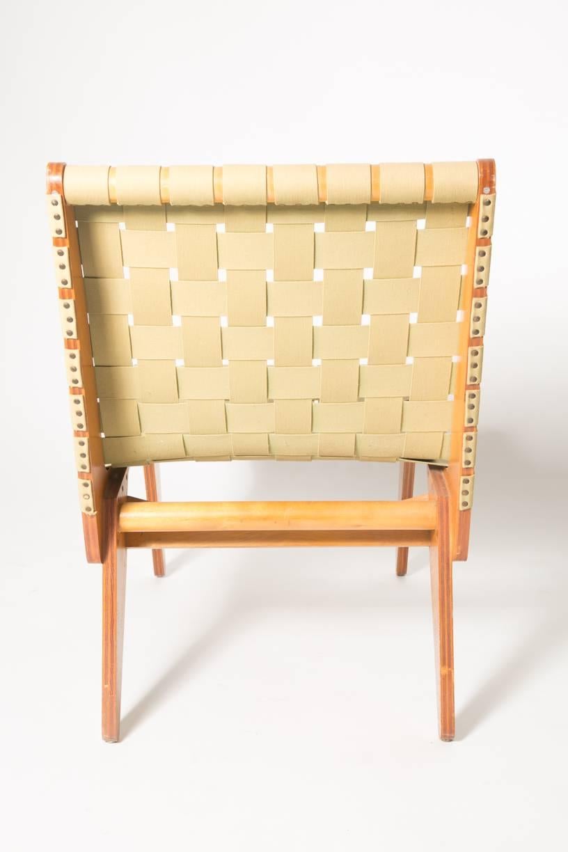 Klause Grabe Architect Built Strap Lounge Chair 1