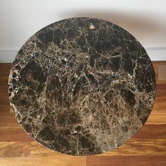 Eero Saarinen Marble-Top Tulip Side Table
