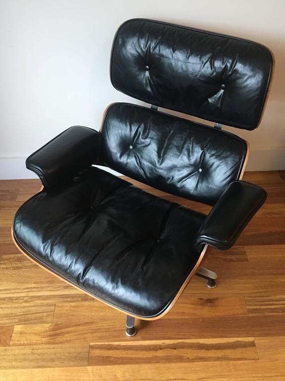 Near Mint Condition 1960s Herman Miller Eames Lounge Chair and Ottoman at  1stDibs | herman miller eames lounge chair and ottoman