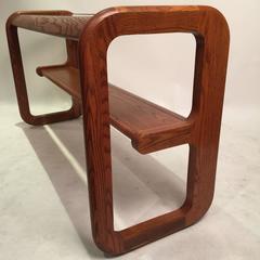 Lou Hodges Cantilevered Console Table in Oak