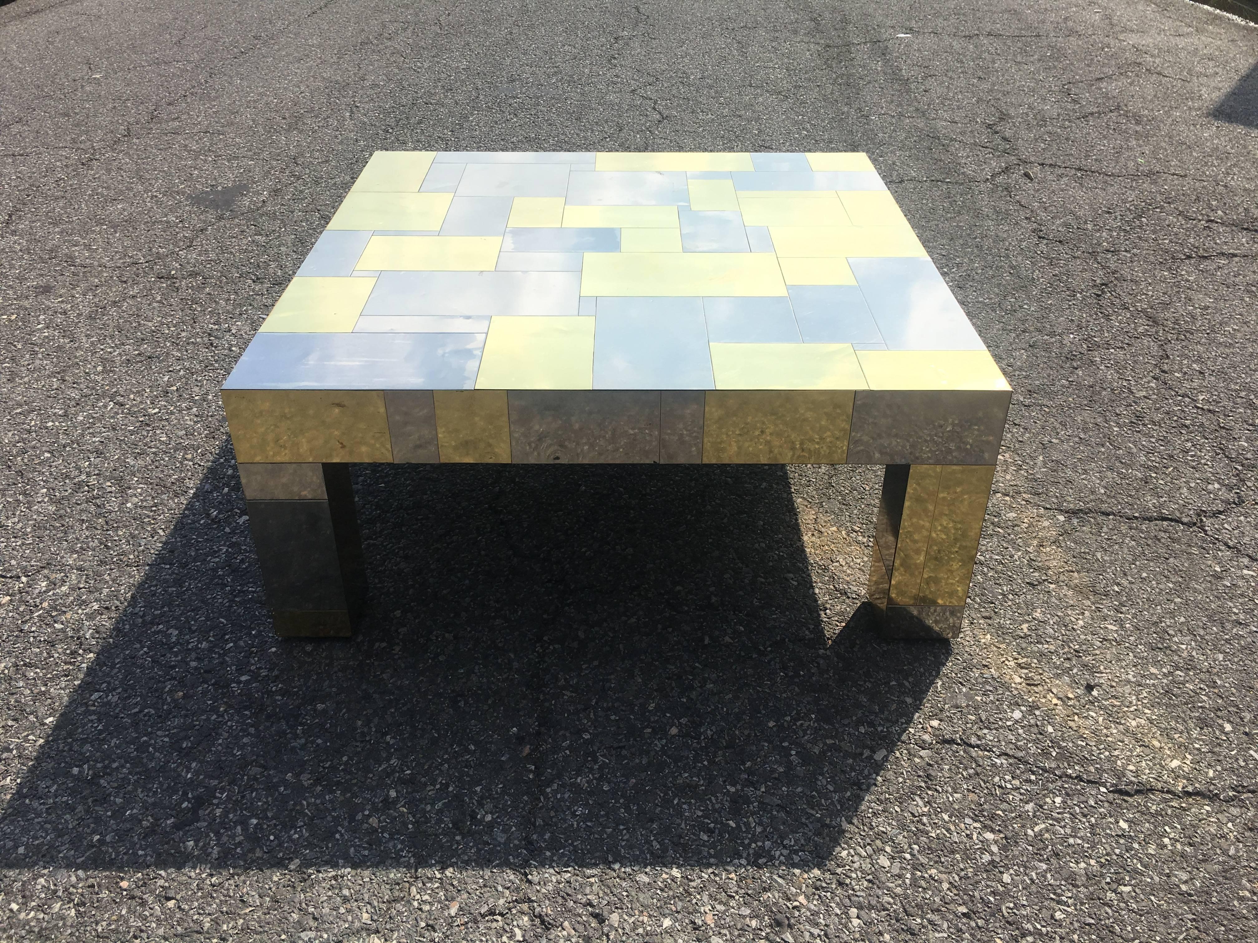 Mid-20th Century Paul Evans Cityscape Coffee Table for Directional