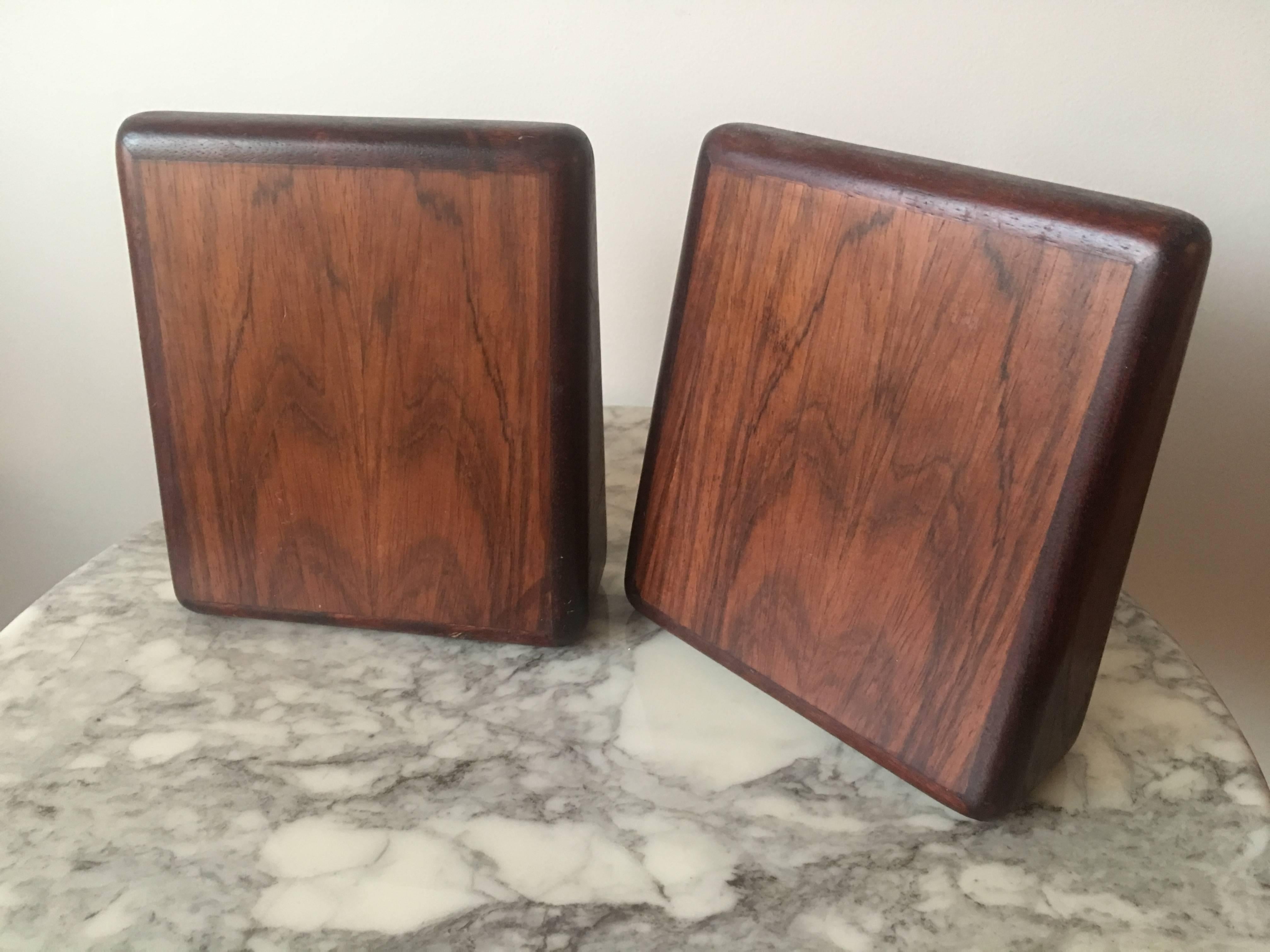 Rosewood Bookends 2