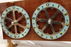Lottery Game, circa 1920, France, Mahogany