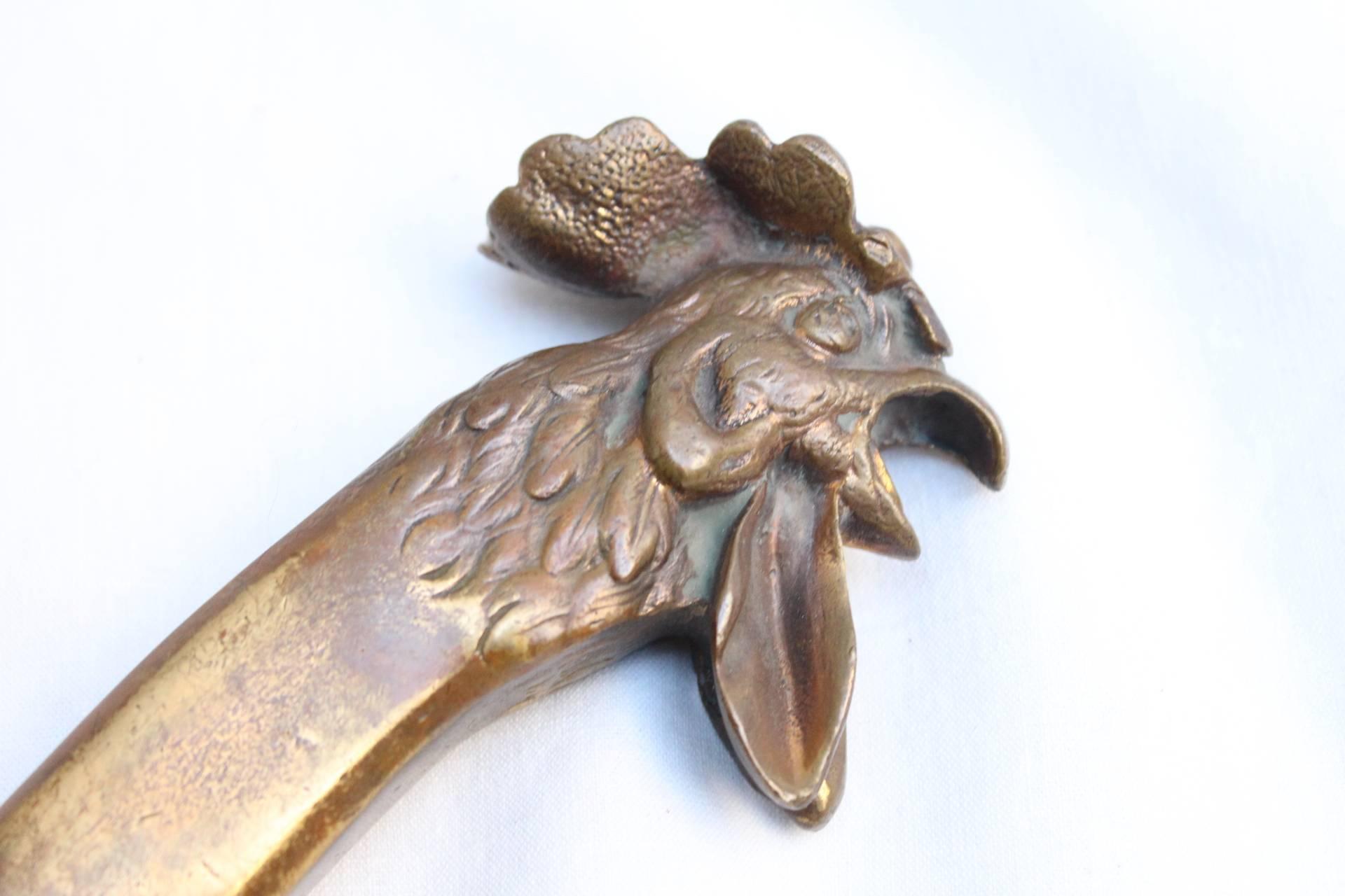 rooster head sword