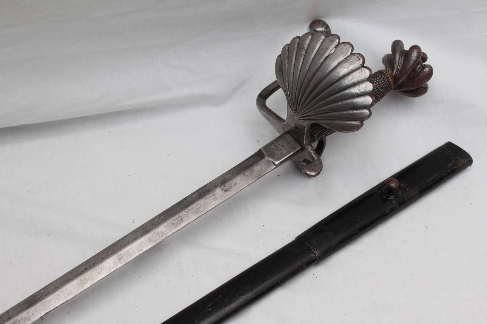 French Sword 19th Century France  For Sale