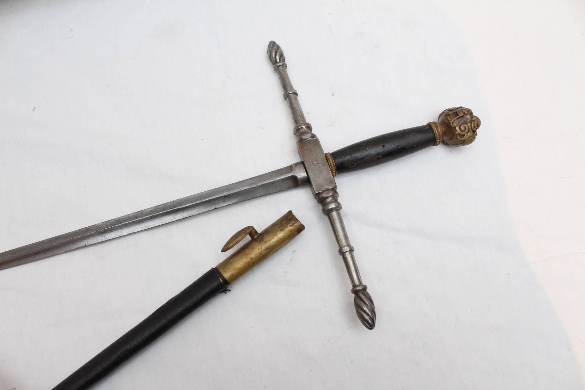 French Dagger 19th Century France For Sale