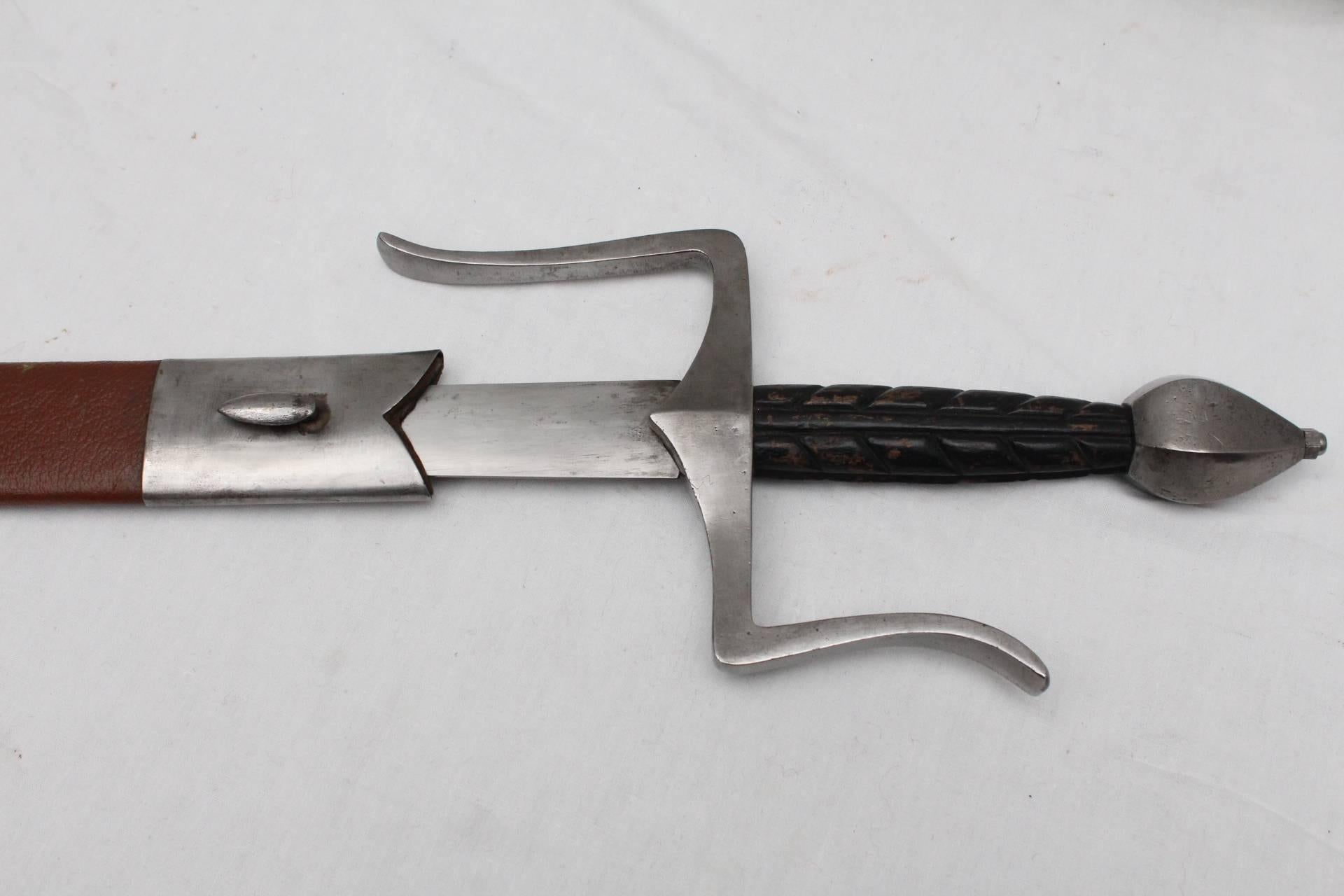 French Sword Medieval Style, 19th Century, France For Sale