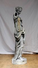 Late 19th Century Régule Woman Statue Figuring Summer