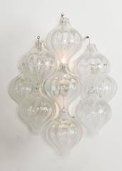 Pair of Wall Lights or Sconces, "Tulipan, " by J.T. Kalmar