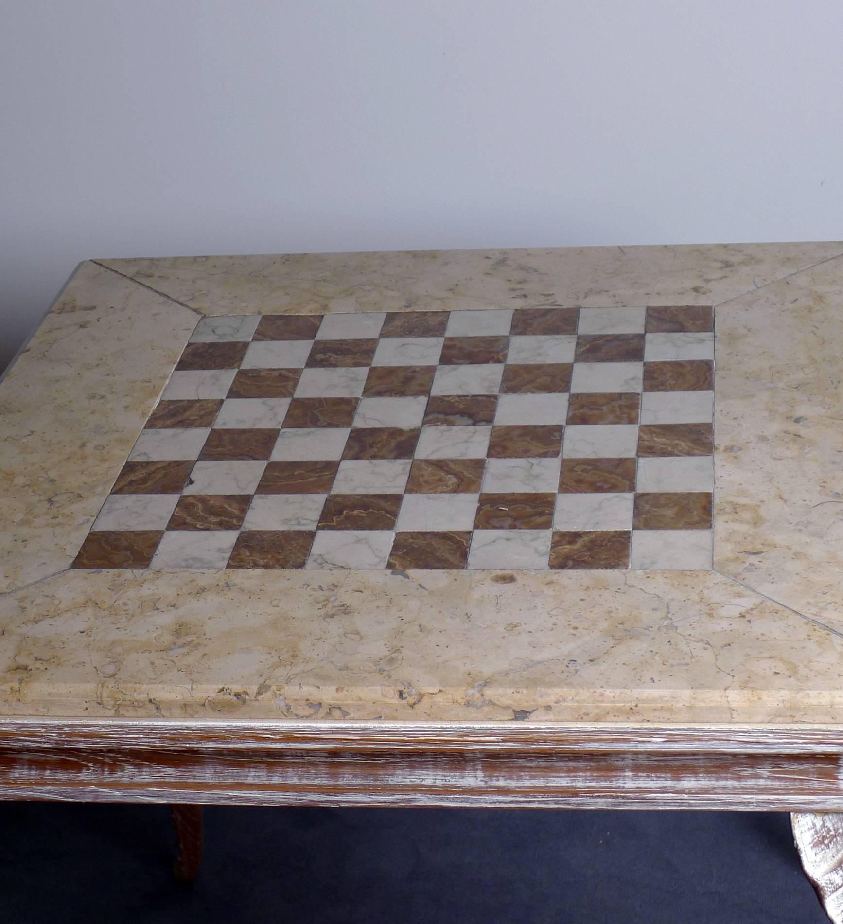 Art Deco Game Table by Jansen, circa 1940 For Sale