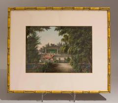 Set of Six China Trade Gouache and Watercolour Paintings on Paper