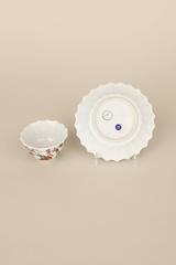 Chinese Porcelain Famille Rose Tea Bowl and Saucer
