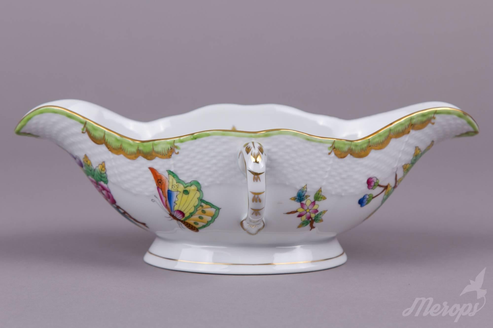 We ship this item worldwide for 30 USD with insurance. Shipping usually takes 5-10 business days. Express shipping with FedEx (1-2 days) available for 60 USD.

Manufacturer: Herend Porcelain Manufactory (Hungary).
Quality: Hand-painted, 1st