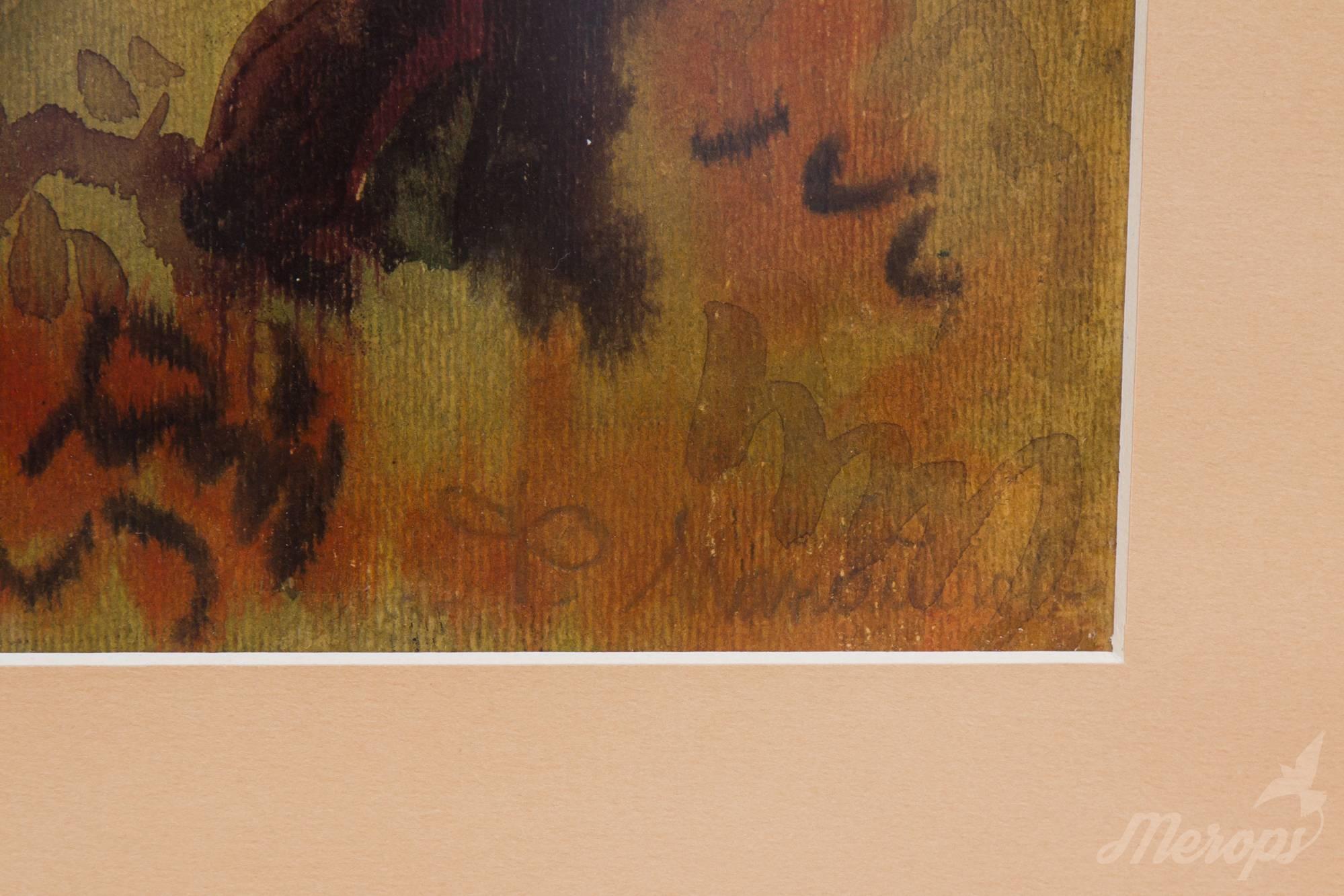 Fedir Manailo Landscape with Horses, circa 1935 For Sale at 1stDibs 