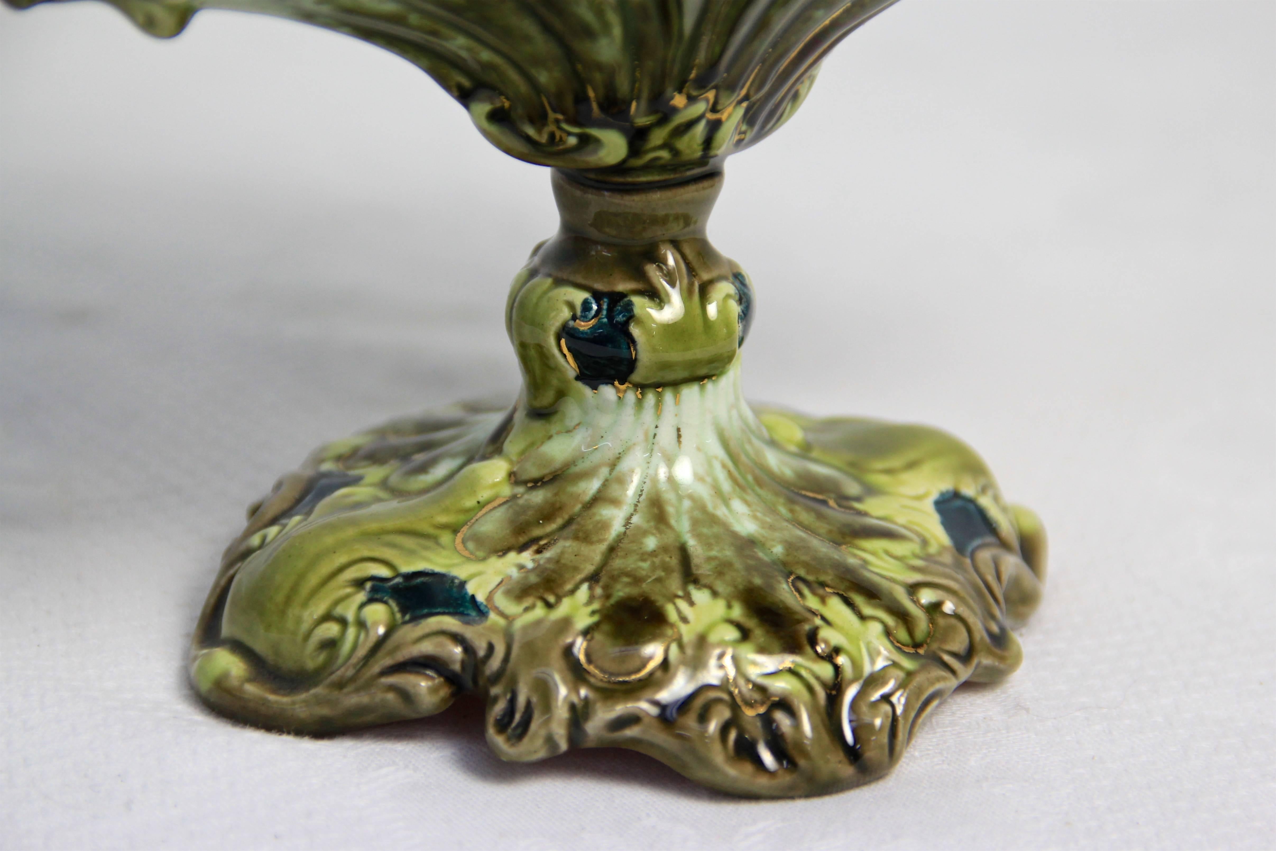 Painted Small Art Nouveau Jardiniere by Julius Dressler, circa 1905