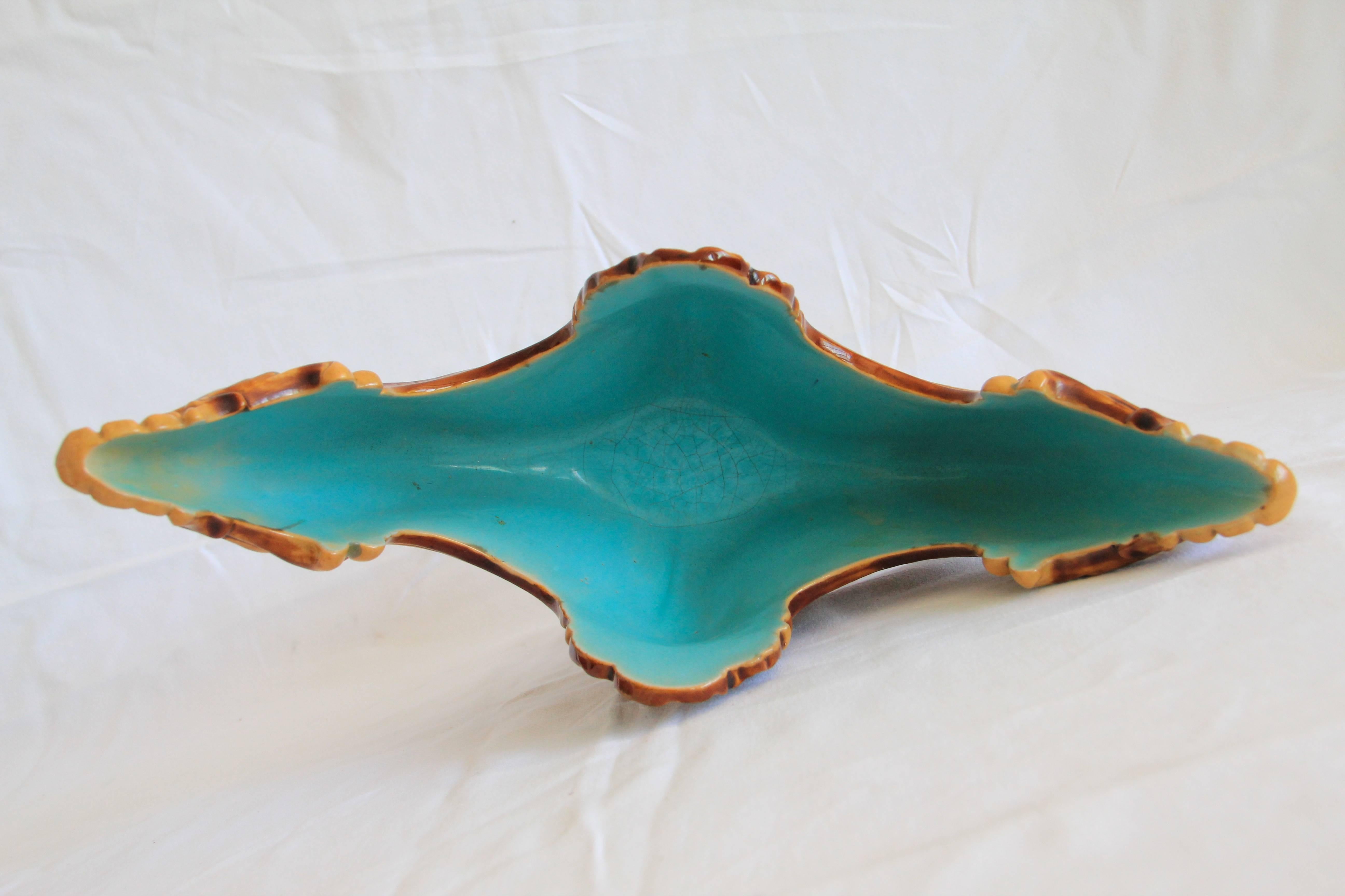 Art Nouveau Majolica Jardinière by Wilhelm Schiller & Son, circa 1895