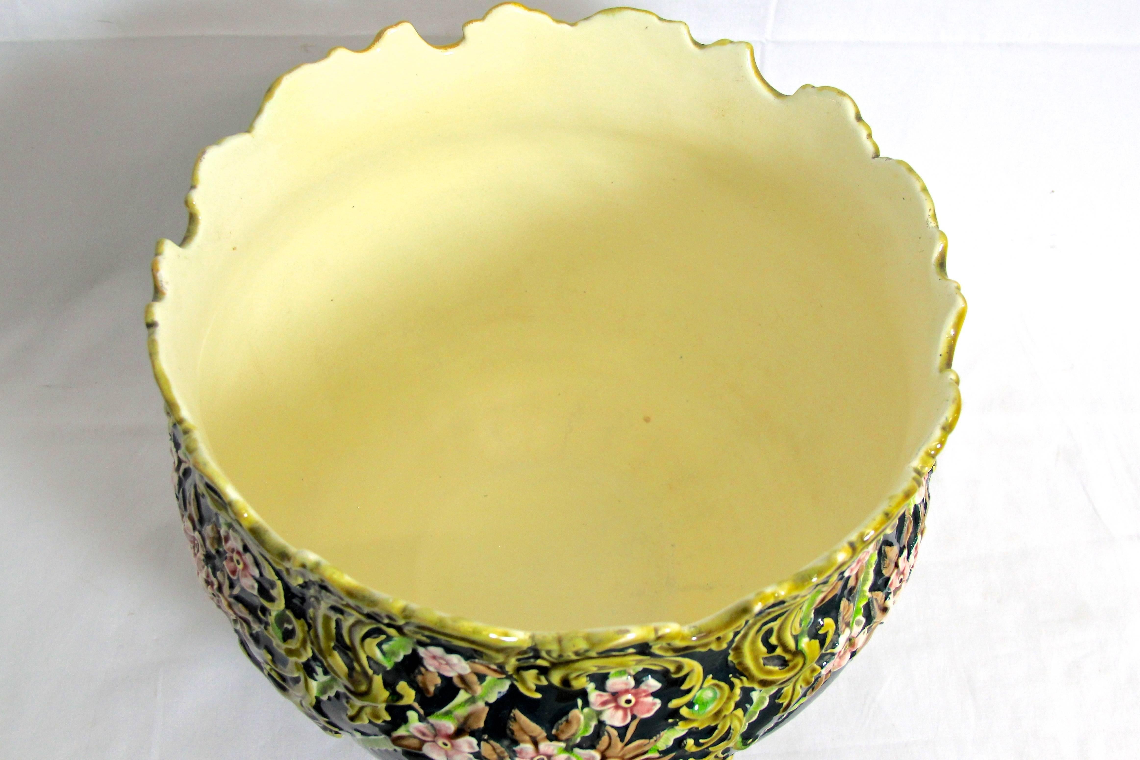 Großer Jugendstil-Übertopf, Julius Dressler zugeschrieben, um 1900 (Art nouveau)