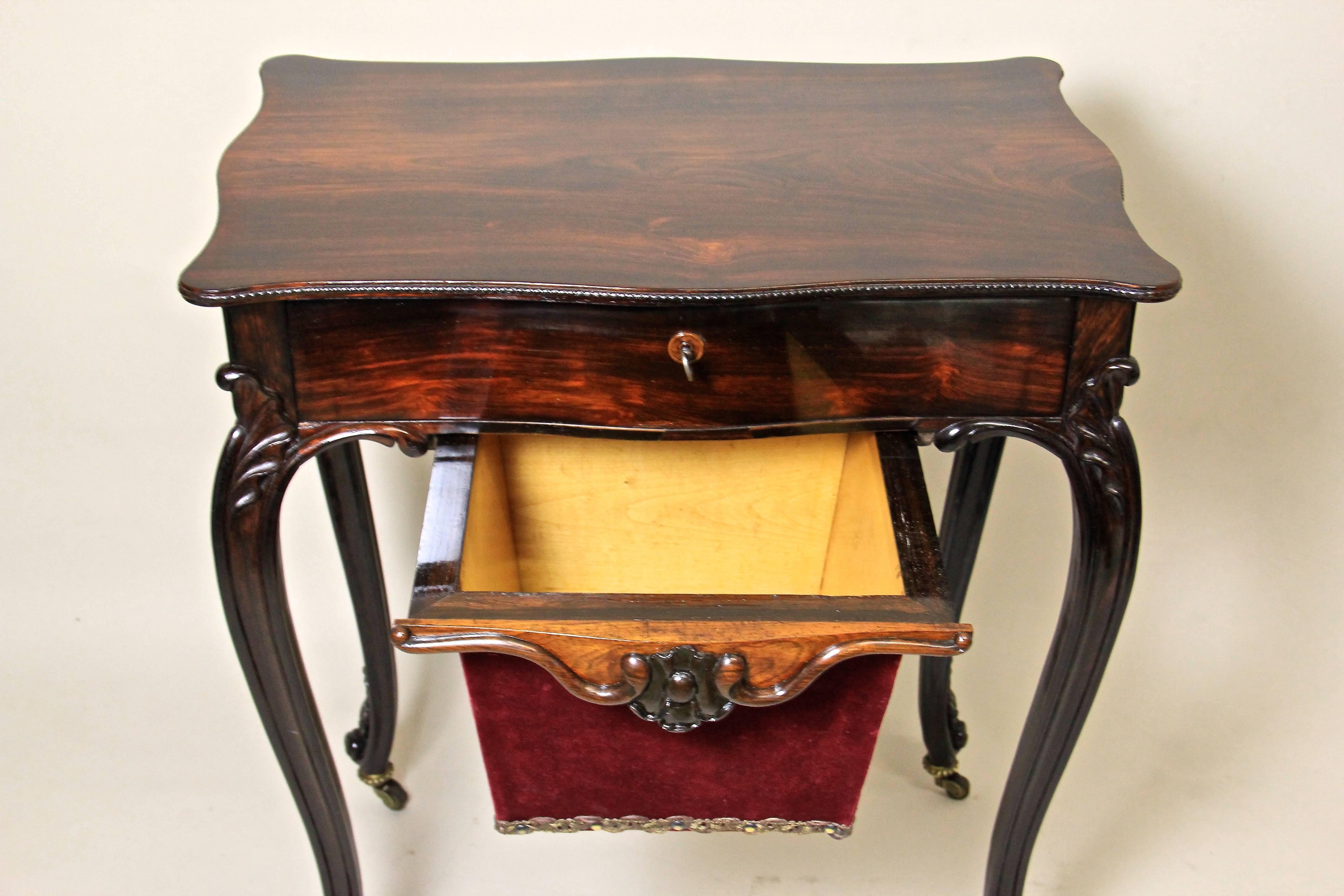 Austrian Louis Philippe Side Table, Austria circa 1870