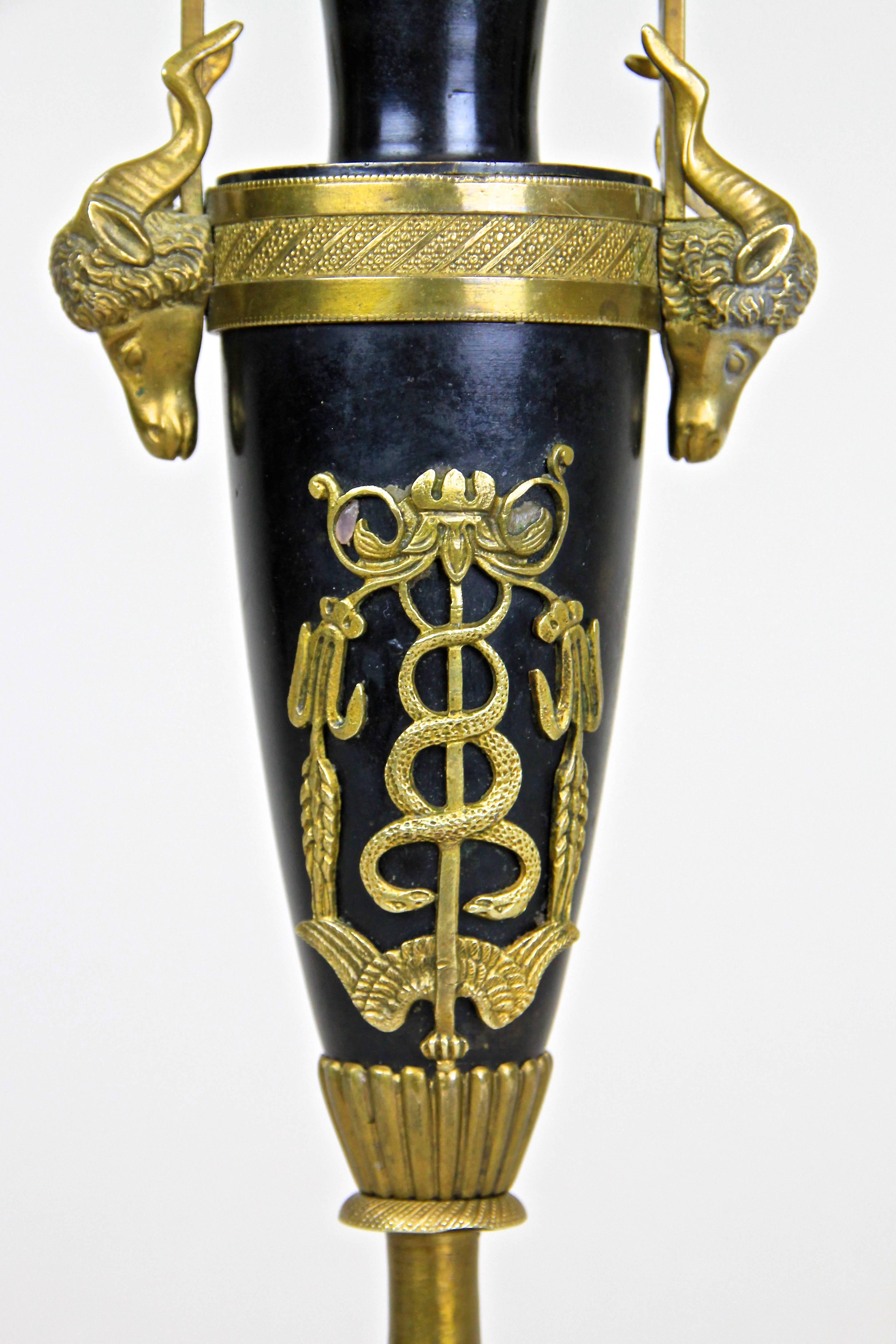 French Empire Candleholder, France circa 1810