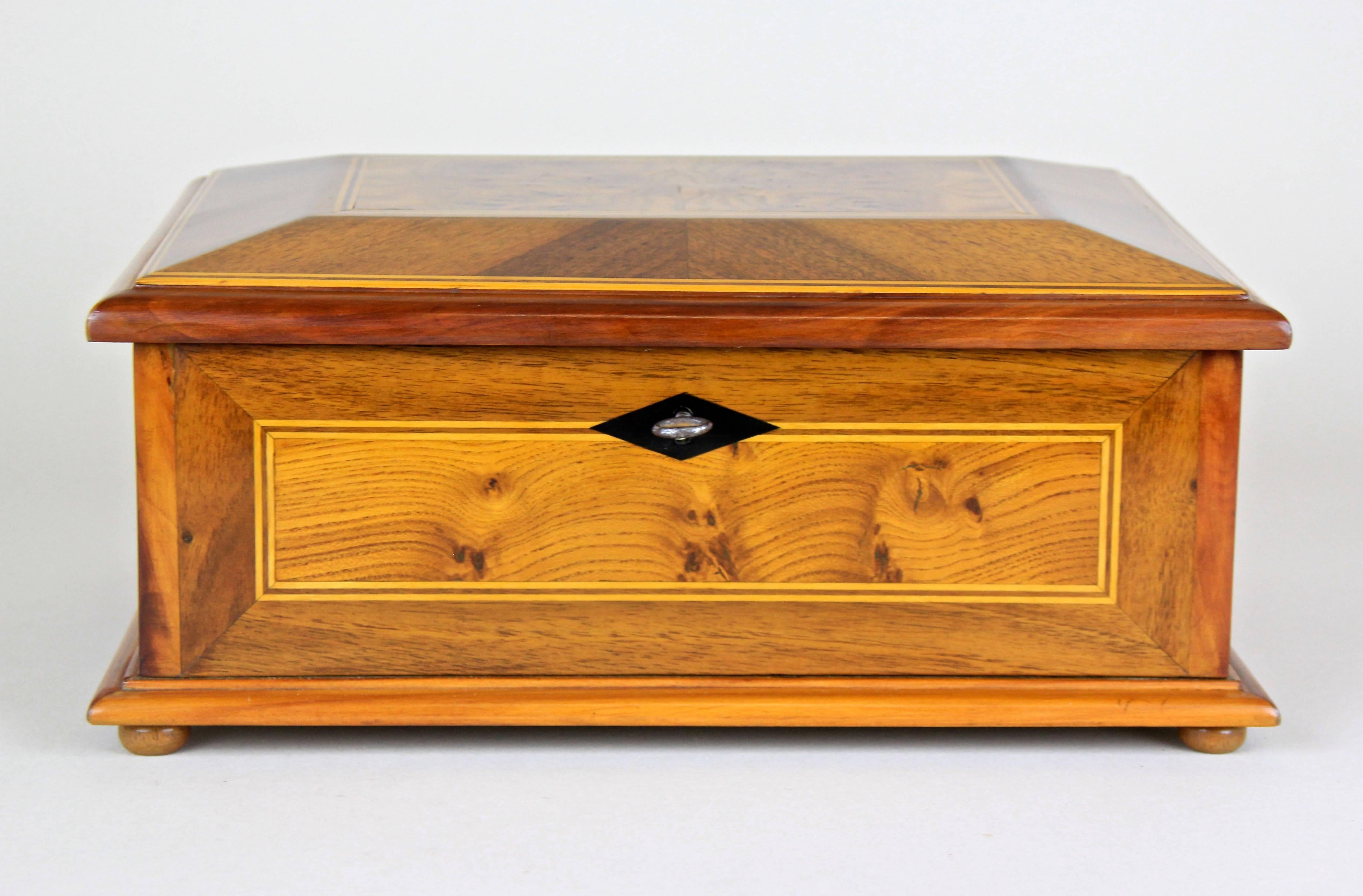 Austrian Biedermeier Wooden Box, Austria, circa 1870