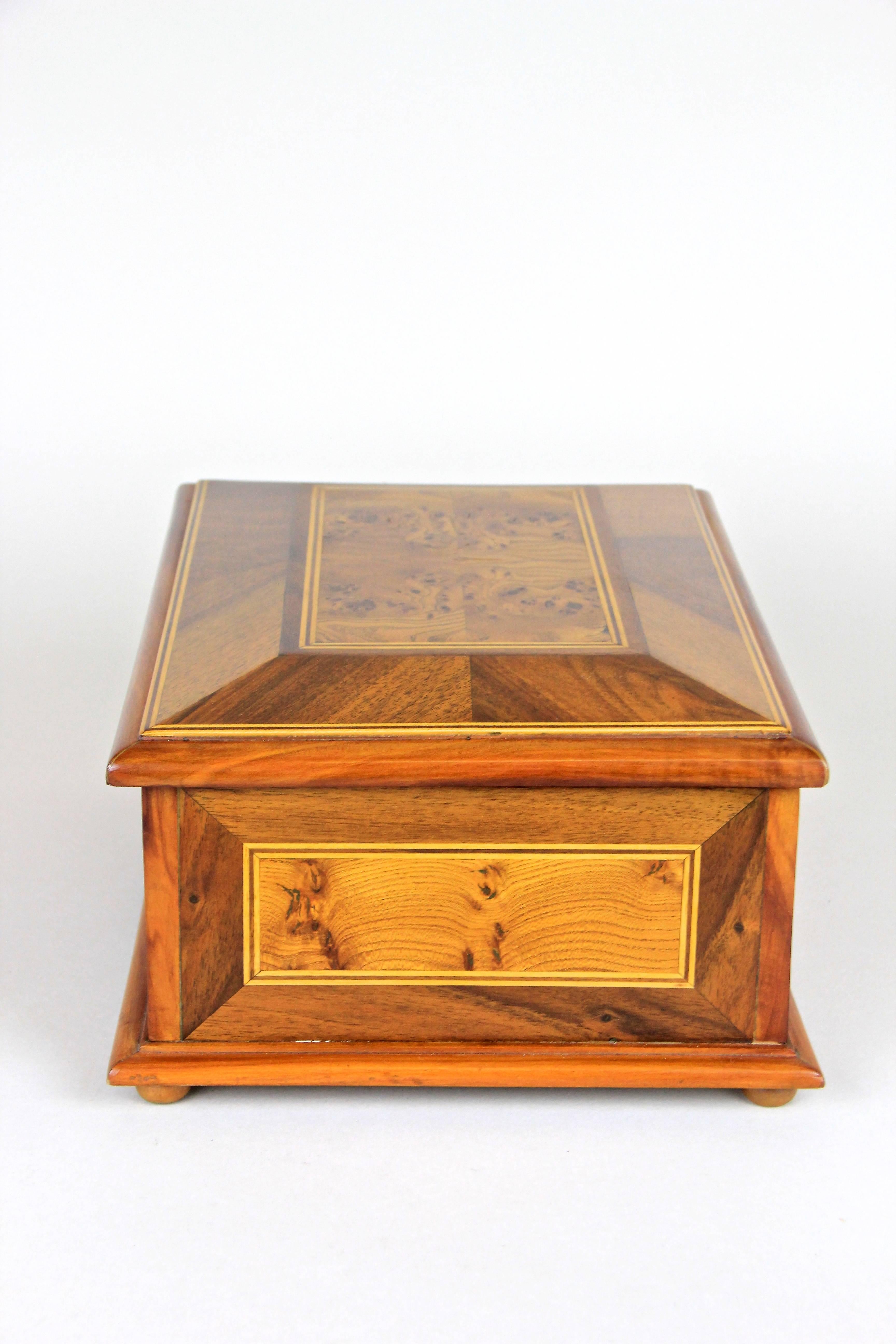 Biedermeier Wooden Box, Austria, circa 1870 2