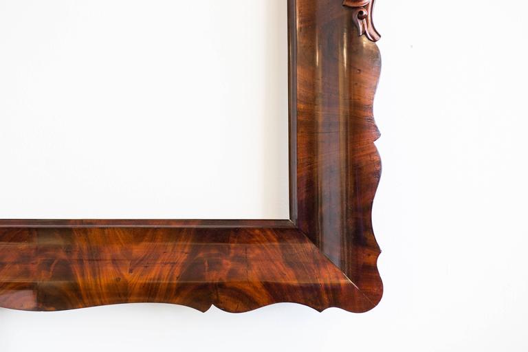 Biedermeier Picture Frame Pyramid Mahogany, Austria, circa 1840 at 1stDibs