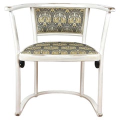 Sillón Art Nouveau del siglo XX, de Marcel Kammerer, Austria, hacia 1908