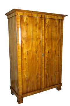 19th Century Biedermeier Cabinet, Cherrywood - Handpolished, Austria circa 1825