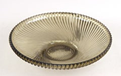 Glasschale aus der Mitte des Jahrhunderts, Modernismus des 20. Jahrhunderts, Frankreich, ca. 1960
