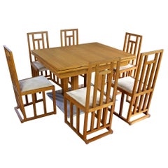 20th Century Josef Hoffmann Dining Table - Oakwood /Extendable, AT ca. 1905