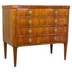 19th Century Biedemeier Chest Of Drawers, Cherrywood Polished, Austria ca. 1830