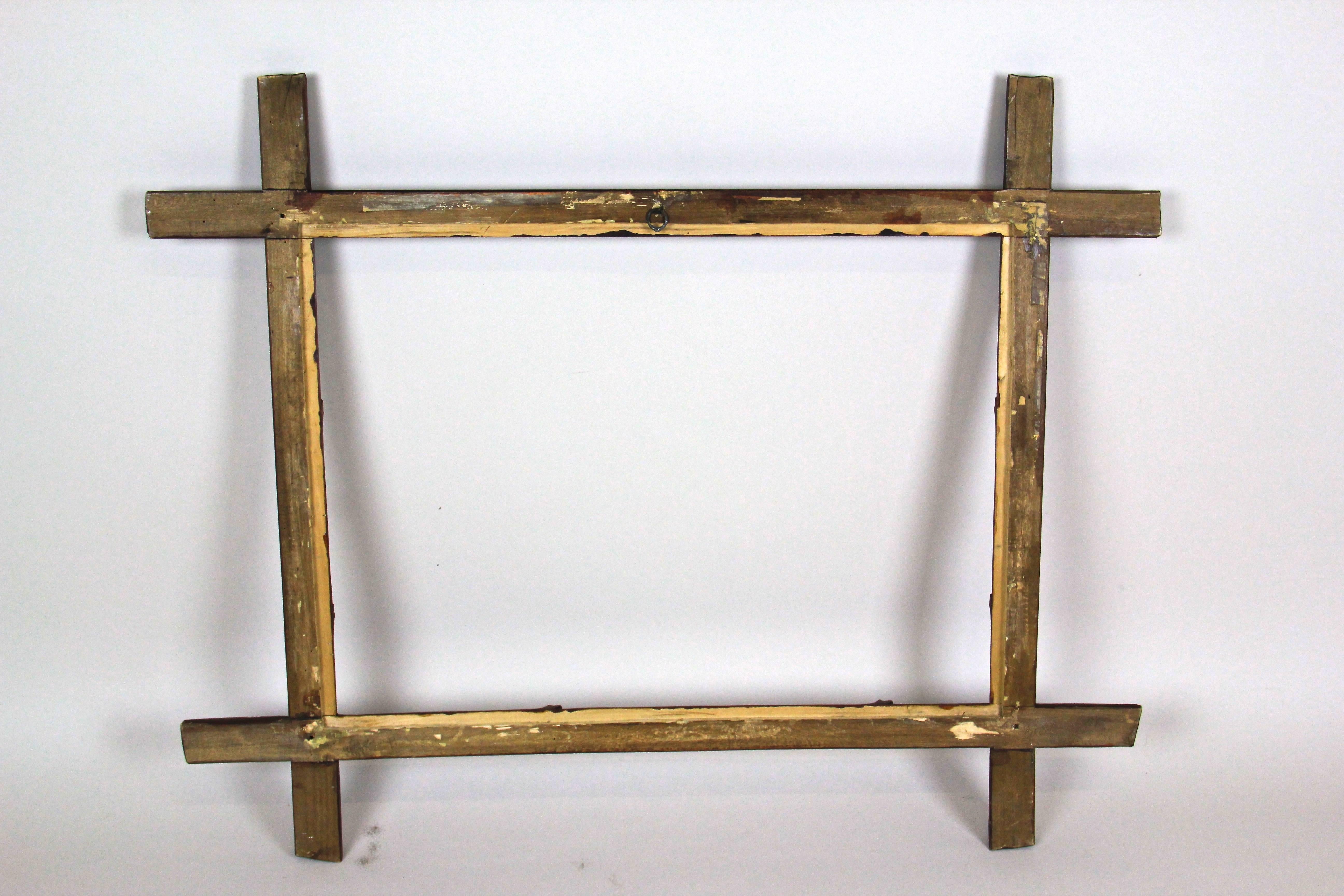 20th Century Beautiful Large Black Forest Frame, Germany, circa 1900