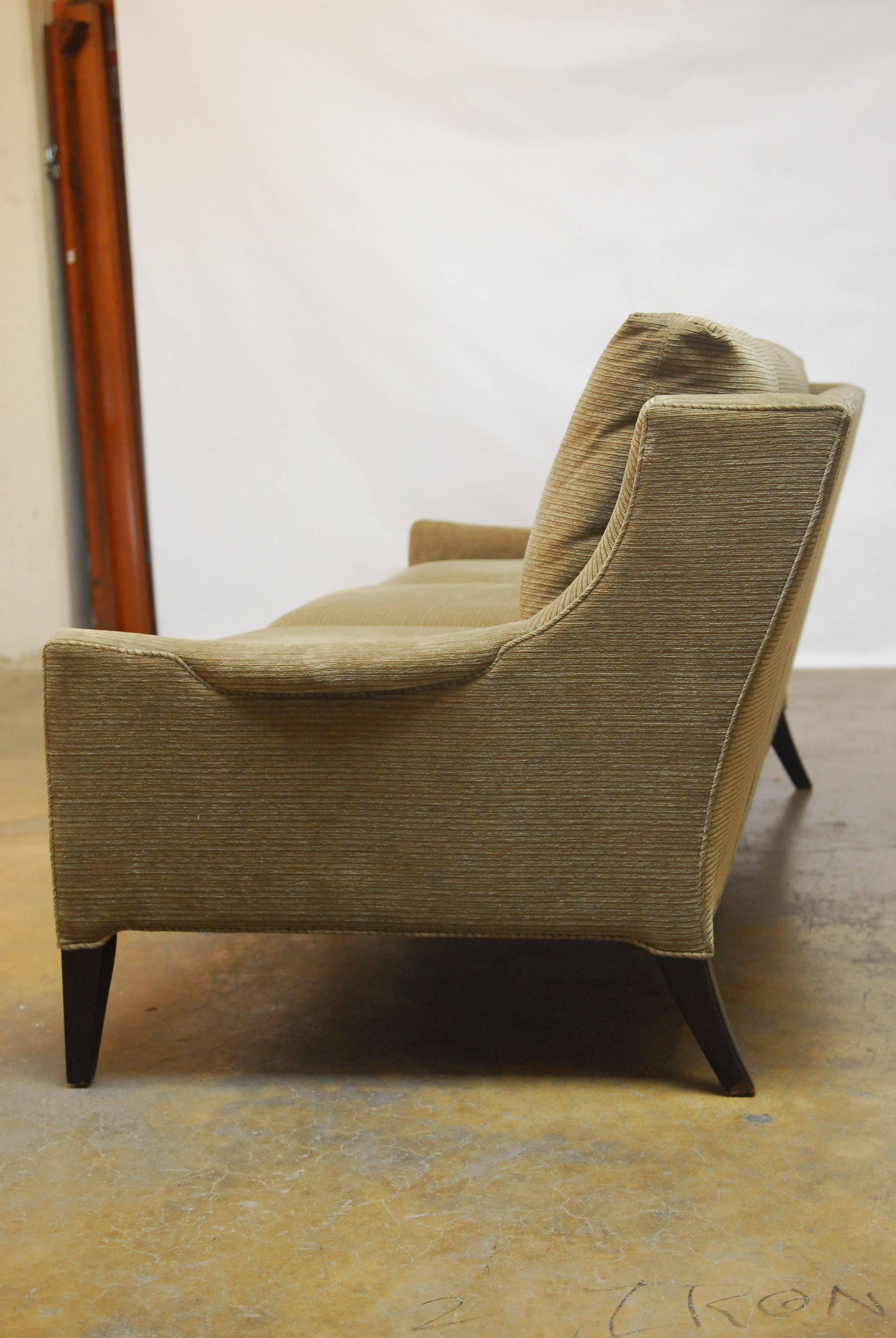 Mid-Century Modern Style Sofa by Kravet In Excellent Condition In Rio Vista, CA