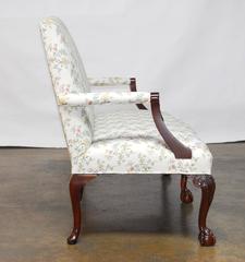 George II Style Mahogany Settee