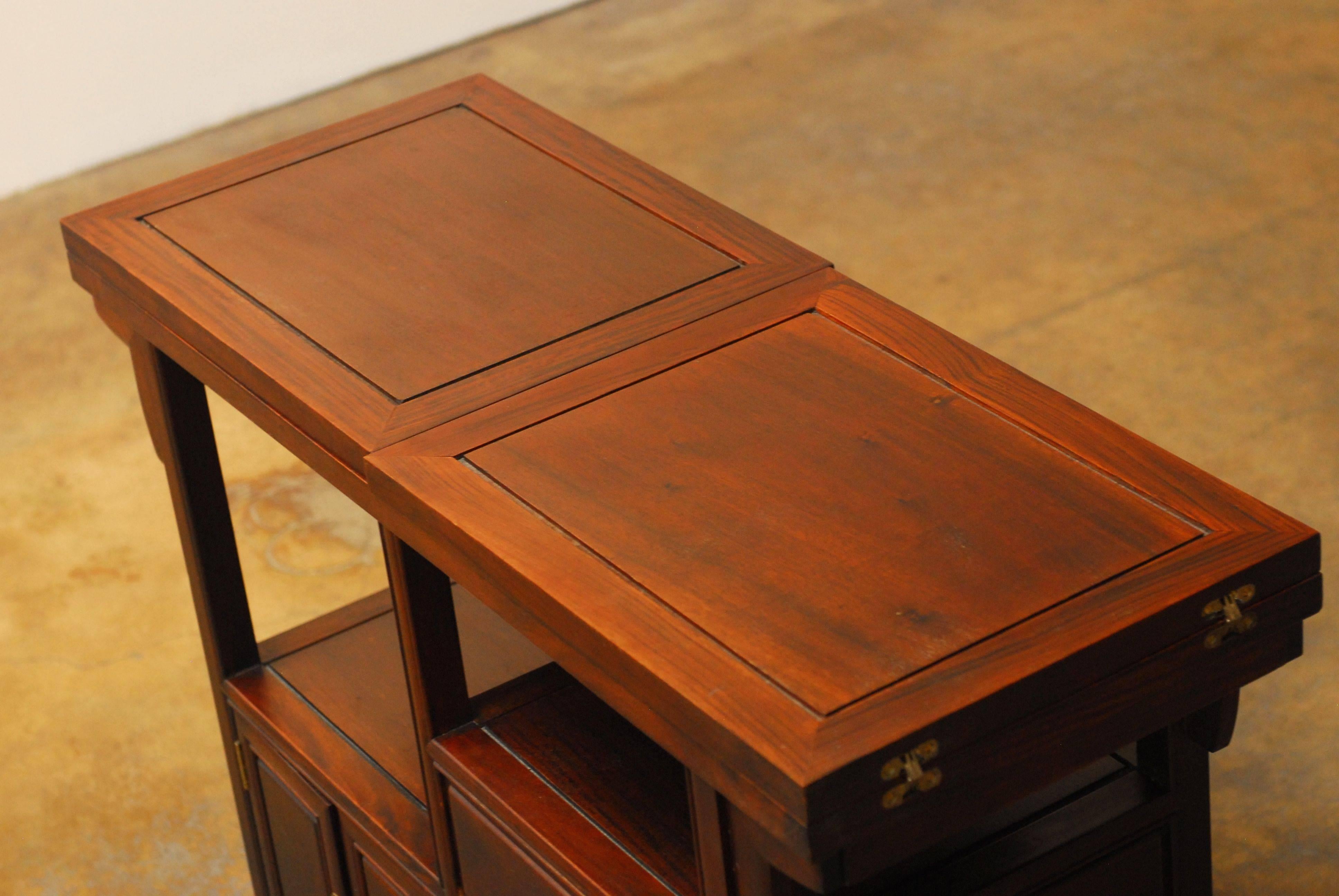 20th Century Chinese Rosewood Buffet Serving Table